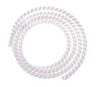 protezione del cavo elettrico, Avvolgicavo a spirale ignifugo multicolore 20-30 mm 2 metri PP(White,25mm)