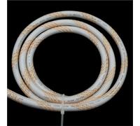 Protezione del cavo Guaina trecciata in PET oro trasparente, lunghezza 1-50 m, guaina ad alta densità, avvolgente effetto pelle di serpente for cavi elettrici, 1 pz(2MMx50 METERS)