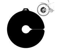 Protezione del disco della bicicletta - Coperture del freno a disco | Scudo riutilizzabile con ganci antiscivolo per le corse di montagna