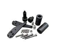 Protezione Del Motore Della Moto Cursori Telaio Tappi Antiurto Per Kawasaki ZX10R ZX-10R 2006-2007 Carbonio Nero(Carbon)