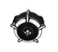 protezione del motore Filtro aria per moto, sistema di aspirazione adatto per Benda Napoleon 450 Chinchilla 450 Schiuma media(Chrome-black)