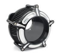 protezione del motore Filtro aria per moto, sistema di aspirazione adatto per Benda Napoleon 450 Chinchilla 450 Schiuma media(Black white-black b)