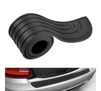 Protezione del Paraurti Posteriore Dell'auto per Jeep Wrangler JL JLU Gladiator JT 4 Porte, Striscia di Protezione del Bagagliaio Dell'auto, AntiGraffio,9 * 104-Black