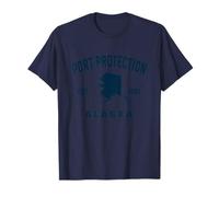 Protezione del porto Alaska AK Vintage Sport atletici Maglietta