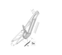 Haibike Gen5 Cx Cf Chainstay Protector Trasparente Black
