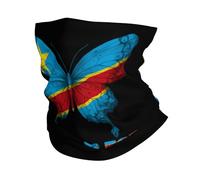 Protezione del Viso Farfalla Bandiera della Costa Rica Elastico Fascia per Capelli Multifunzione Ghetta da Collo per Ciclismo Outdoor attività Pesca
