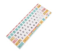 Protezione Della Tastiera Simpatico Copritastiera Lettere Adesive Per Tastiera Protezione Trasparente Per Tastiera Pelle Della Tastiera Del Computer Portatile Gel Di Silice BELLIFFY