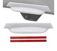 Protezione della telecamera posteriore per auto, 2.83x0.43x2.16in Coperchio per tonalità della telecamera inversa auto, copertura della telcamera di backup posteriore, 2 pc di modifica este