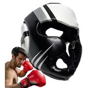 Protezione della testa per boxe da uomo, casco protettivo thai tailandese | Attrezzatura di sicurezza con assorbimento degli urti, accessori per boxe, kickboxing, per ragazzi e adulti