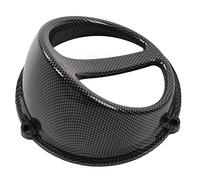 Protezione della ventola di raffreddamento del motore Protezione della presa d'aria del motociclo Design compatto in fibra di carbonio ad alta resistenza in ABS leggero per scooter