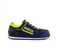 Sparco Unisex Adulto 0752744BMGF, Gymkhana S1p SRC, Scarpe Antinfortunistiche sul Lavoro, Turchese, Multicolore, 44 EU