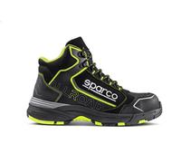 Sparco scarpa Allroad Motegi calzatura di sicurezza nero/giallo fluo Tg.41 S3