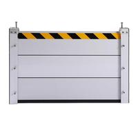 Protezione delle inondazioni barriere porta barriera alluvione in alluminio barriera alluvione protezione delle inondazioni per i passaggi sotterranei H60CM L180cm