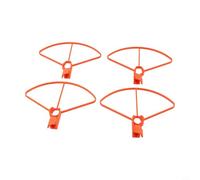 Protezione dell'elica in ABS per DJI Mini 5 Pro, supporta la dinamica di volo stabile e riduce la vulnerabilità dell'elica al contatto (arancione)