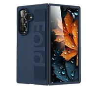 Protezione dello schermo del telefono Compatible with Samsung Galaxy Z Fold 7 Phone Case w Grip Silicone Strap, Ultra-Thin Hard PC Case, Anti-Scratches Shockproof Cover Protective Cover accessorio del