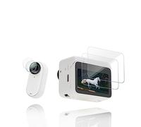 Protezione dello schermo della lente Adatto per Insta360 GO 3 Film temperato Pellicola di protezione dello schermo della fotocamera Anti-Shake Lens Accessori di vetro temperato anti-bolla