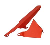 Protezione Dello Scudo Della Copertura Catena Del Motociclo | Per CBR929RR CBR 929 RR Per Fireblade SC44 2000 2001 Proteggi Catena Moto(Red)