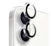 Safe by PanzerGlass - Cerchi protettivi per obiettivo della fotocamera per iPhone 17/16 Plus/16, ad alta trasparenza, antigraffio, anti-impronte, nessuna distorsione dell'immagine, facile da
