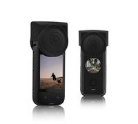 Protezione dell'obiettivo per Insta360 X3, custodia protettiva del cappuccio dell'obiettivo della fotocamera per X3/X2 protezione dell'obiettivo della fotocamera d'azione