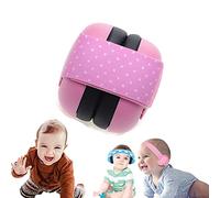 Protezione dell'orecchio del bambino Protezione acustica silenziosa Protezione dell'udito pieghevole Cuffie Cuffie con cancellazione del rumore del sonno Cuffie per 0-3 anni