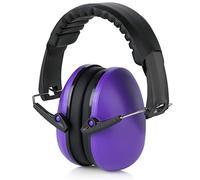 Protezione dell'udito e paraorecchie per la riduzione del rumore - Sicurezza auricolare leggera, regolabile e pieghevole NRR 20 dB, per il tiro