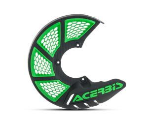 Protezione Disco Freno Anteriore Acerbis X-Brake 2.0 Nero/Verde Nero,Verde