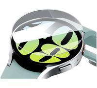 PROTEZIONE DISPLAY INF Galaxy Watch 6 - Pellicola protettiva in vetro temperato, resistente ai graffi Trasparente, Bicchiere alto in alluminio