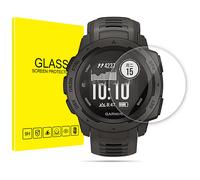 PROTEZIONE DISPLAY INF Pellicola Protettiva per Schermo Garmin Instinct 2 (Confezione da 2) Trasparente, Vetro temperato