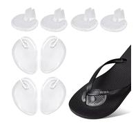 Protezione Dita Piedi Silicone per Infradito, Salvadita Piedi, Gel Antiscivolo Riutilizzabile per Uomo Donna, 4 Paia