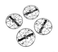 Protezione elica grigia compatibile con droni Dji Mini5 Pro Materiale ABS per protezione dagli urti Anello per un volo sicuro all'interno e all'esterno per una facile installazione Set di accessori