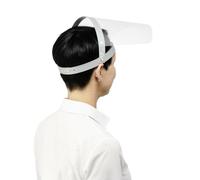 Protezione Faccia Visiera Maschera Protettiva Trasparente Chiaro Pieghevole