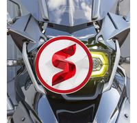 Protezione Faro Griglia DRL Plexyglass BMW GS 1200 LC 13-18 GS 1250 ORO