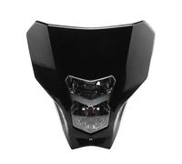 Protezione Faro Moto Per CRF450L Per CRF450XR Maschera Ghost Face Coprifaro Moto Faro Griglia Moto(A)