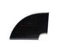 Protezione for fresatrice: copertura antipolvere flessibile, soffietto protettivo a fisarmonica, lunghezza 1,5 m(150x15x1500mm)
