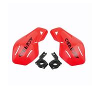 Protezione for le mani for moto, polsini e coprimani compatibili con gli accessori for motocross e cross.(Red)