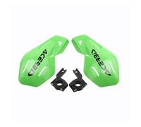 Protezione for le mani for moto, polsini e coprimani compatibili con gli accessori for motocross e cross.(Green)