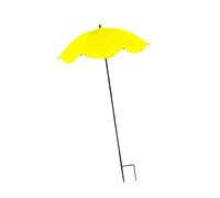 Protezione for Piante con ombrellone Che fornisce Ombra for difendere Le Piante dal Sole cocente. Comodo Telo Parasole Resistente alle intemperie for aiuole.(Yellow)