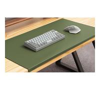 Protezione for tappetino da scrivania in pelle PU | Tappetino for mouse for ufficio e casa, multicolore, dimensioni multiple(Green,80x40cm)