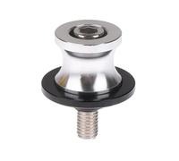 Protezione forcelloni Viti per supporto cursore forcellone moto M8, perni forcellone adatti per perno di sollevamento, cursori posteriori Forcellone Protector(Silver)