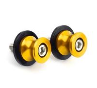 Protezione forcelloni Viti per supporto scorrevole rocchetto forcellone da 6 mm adatte per Aprilia RSV4 RSV1000/R RS660 Tuono V4R/R 660 Tuareg 660 RS457 RS V4 1100RR Forcellone Protector(Gold)