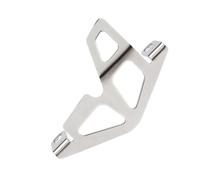 Protezione freno bici, piastra antiurto, 8,5 x 5,5 cm, protezione posteriore per bicicletta da montagna, scudo freno per bicicletta da montagna, copertura pompa in lega di alluminio, per bicicletta su