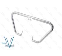 Protezione gambe barra crash motore acciaio cromato per Royal Enfield Meteor ...