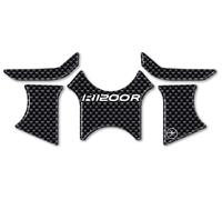PROTEZIONE gel 3D PIASTRA FORCELLA compatibile per MOTO BMW R1200R fino al 2015