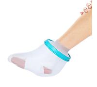 Protezione Gesso per Piede, Coprigesso Caviglia per Doccia Impermeabile Mantiene Asciutti Benda, Protezioni per le Gambe per il Bagno (Adulti 28cm/11in)