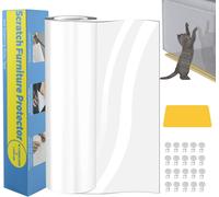 Protezione Graffi Gatto, 30X300CM Protezione Antigraffio per Gatt, Divano Gatti