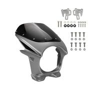Protezione Griglia Faro Montata Moto Parabrezza Per Cupolino Anteriore Moto Per CB400 Parabrezza Universale Per Faro Coperchio Guida ABS Carenatura Per Moto
