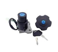 Protezione il coperchio serbatoio dell'olio Kit Serratura A Chiave Per Sedile Interruttore Accensione Serbatoio Carburante Moto Per XT600 TW200 DT200 DT200R XT225 Per Serow 225