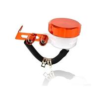 Protezione il coperchio serbatoio dell'olio Per Aprilia Per Mille RSV Per Tuono Serbatoio Universale Anteriore Freno Frizione Serbatoio Fluido Moto Coppa Olio(Arancia)