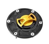 Protezione il coperchio serbatoio dell'olio Per Aprilia RS125 RS250 RS 50 RS 125 250 RSV1000 Per Mille Per Shiver 750 Per Tuono 1000 RS660 RS-660 Copri Tappo Serbatoio Carburante Moto(ORO)