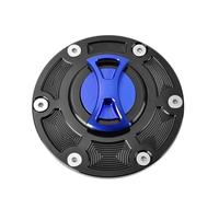 Protezione il coperchio serbatoio dell'olio Per Aprilia RS125 RS250 RS 50 RS 125 250 RSV1000 Per Mille Per Shiver 750 Per Tuono 1000 RS660 RS-660 Copri Tappo Serbatoio Carburante Moto(Blu)